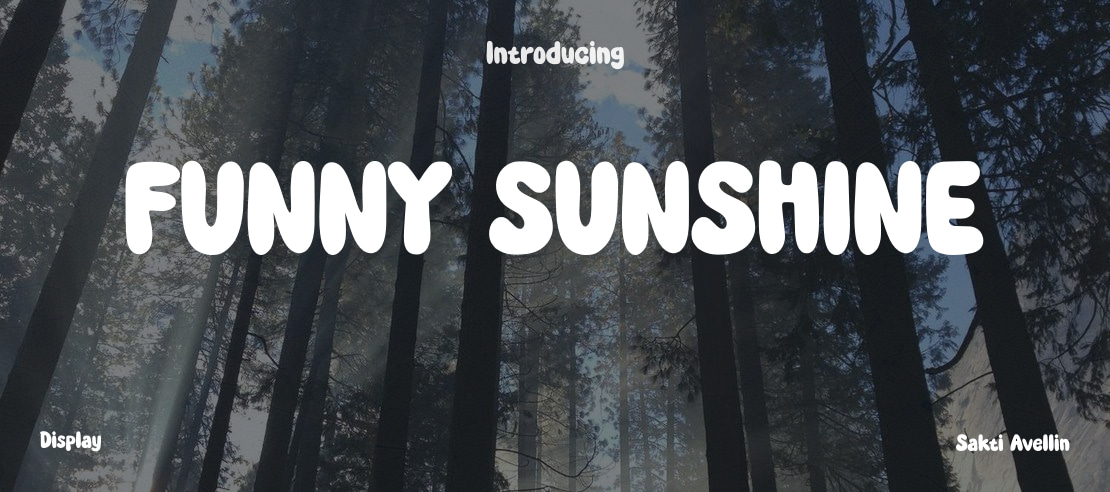 FUNNY SUNSHINE Font