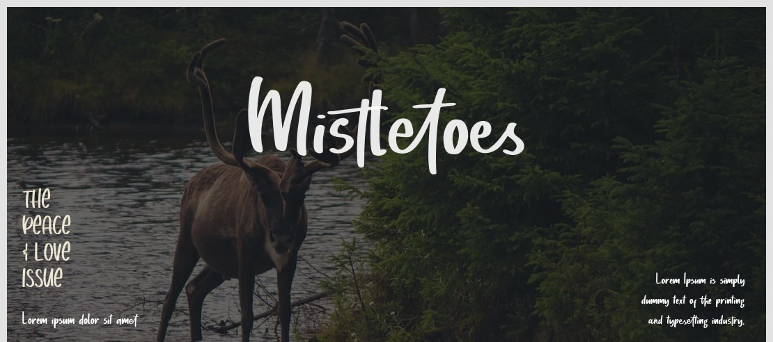 Mistletoes Font