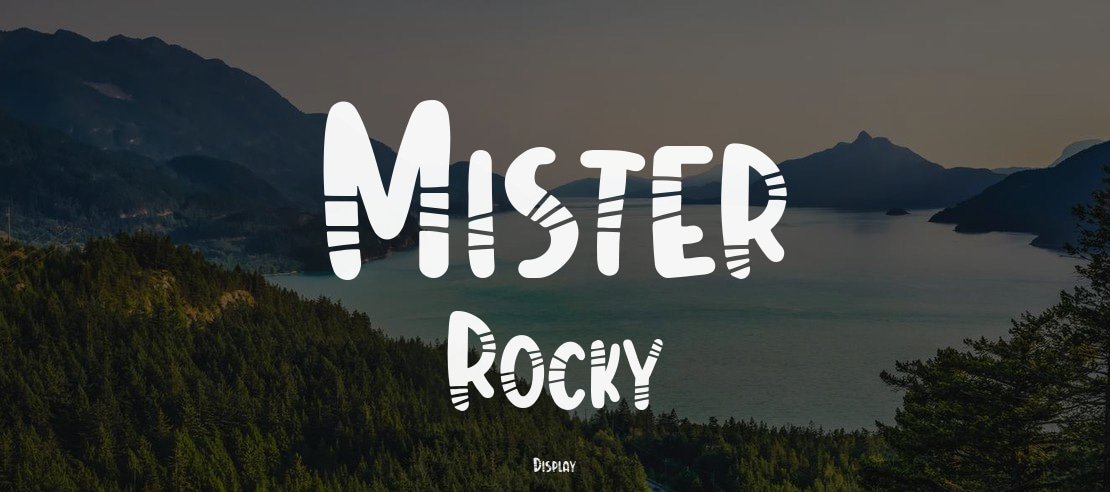 Mister Rocky Font