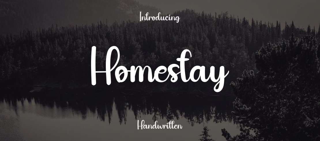 Homestay Font