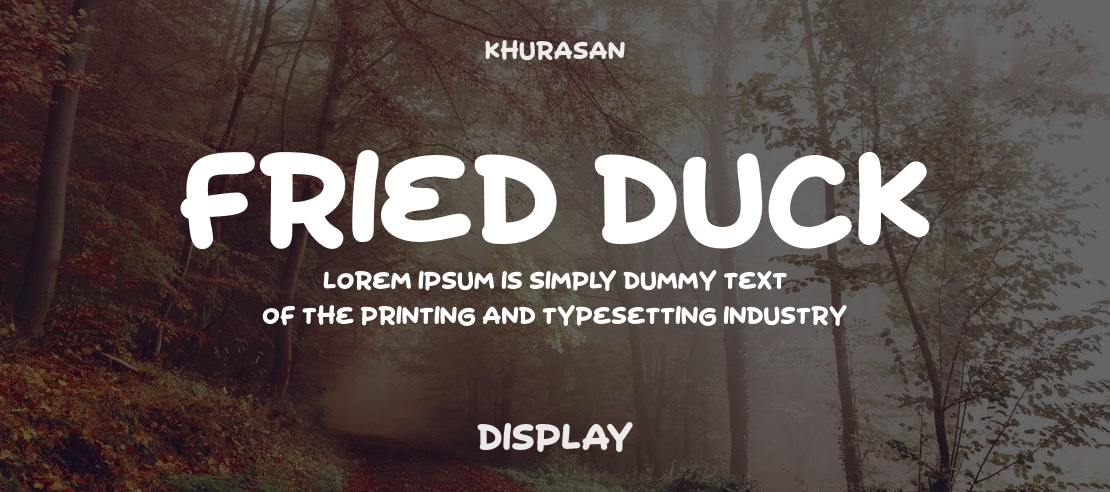 Fried Duck Font