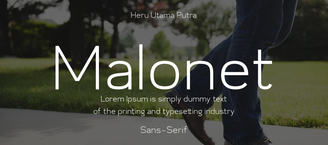 Malonet Font