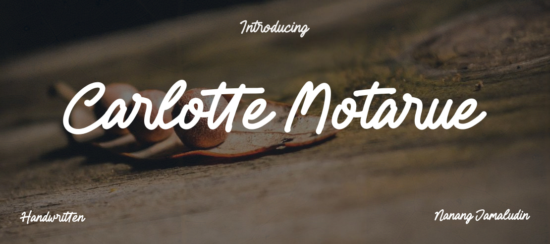 Carlotte Motarue Font