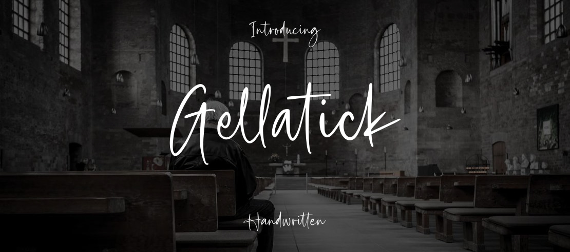 Gellatick Font