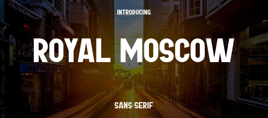 ROYAL MOSCOW Font