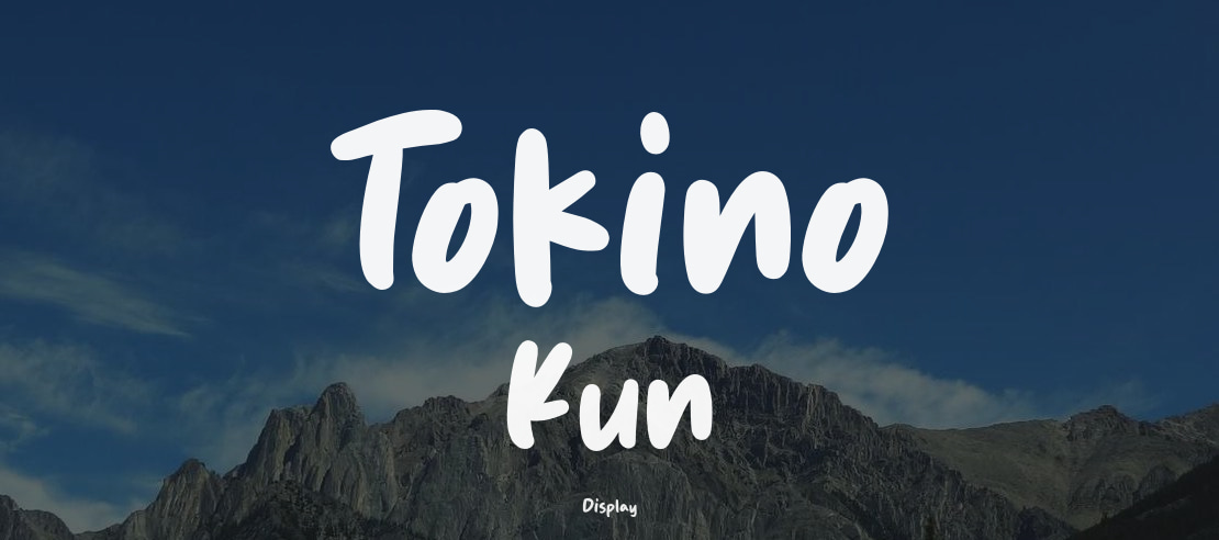 Tokino Kun Font