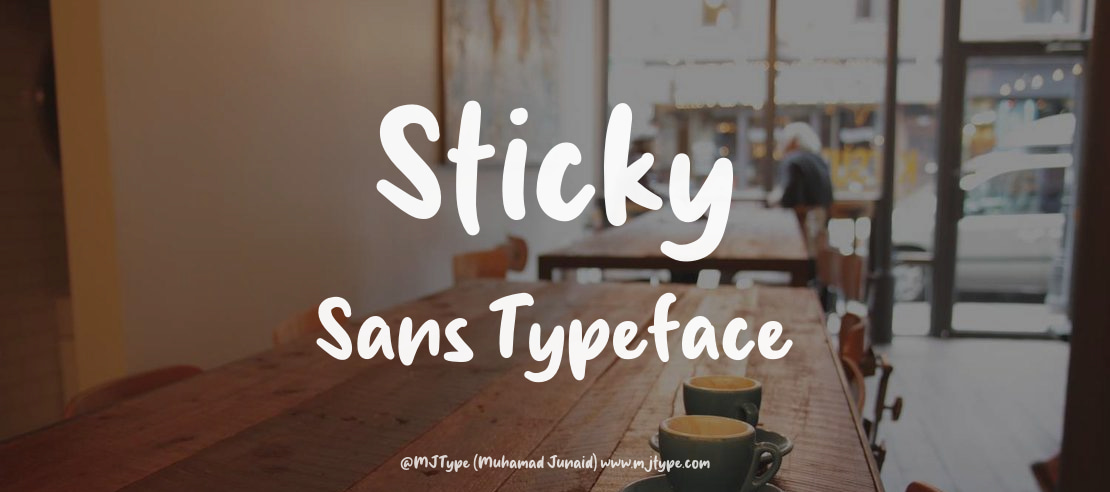 Sticky Sans Font