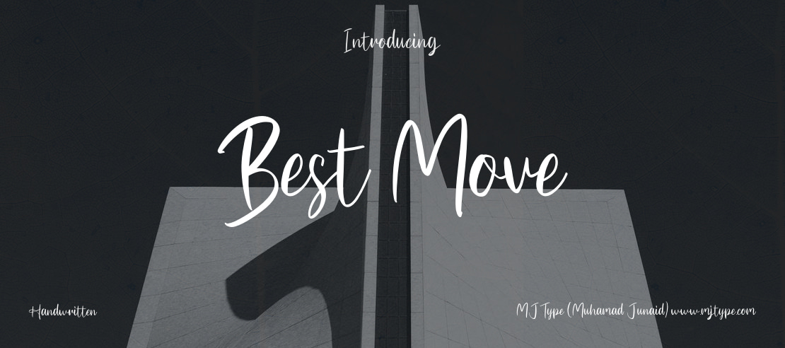 Best Move Font