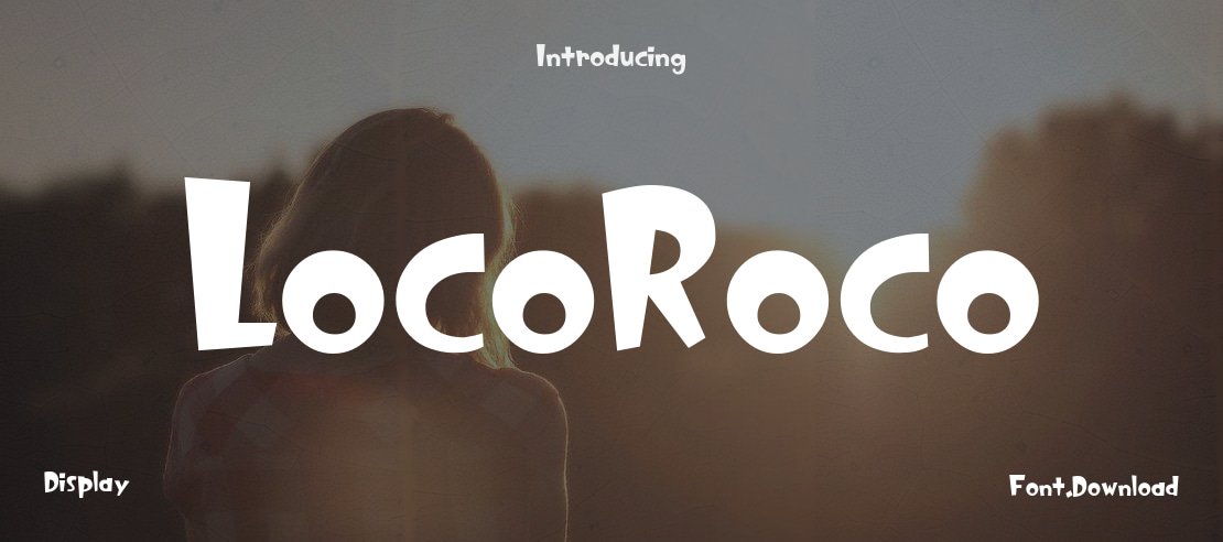 LocoRoco Font