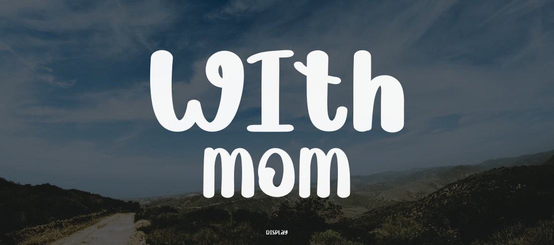 With Mom Font