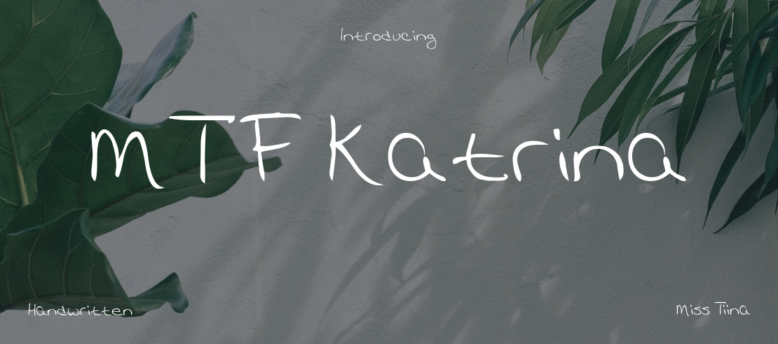 MTF Katrina Font