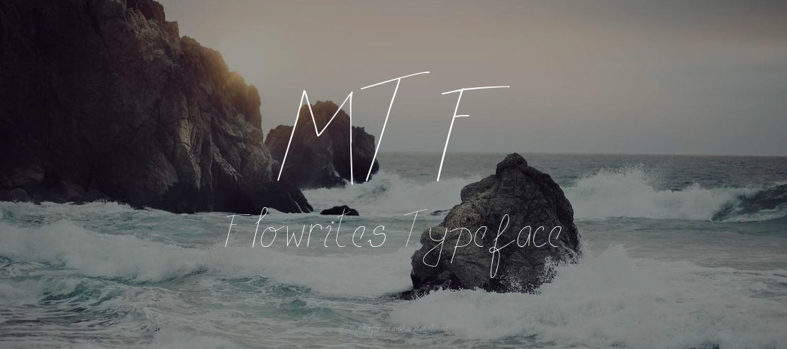 MTF Flowrites Font