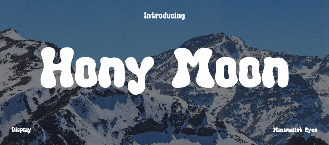 Hony Moon Font