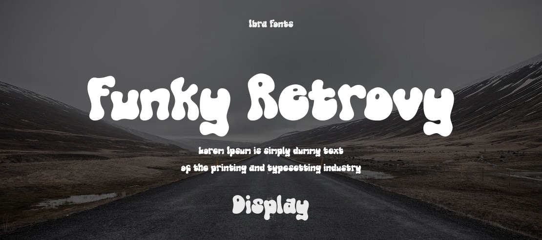 Funky Retrovy Font