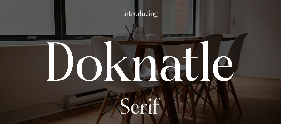 Doknatle Font