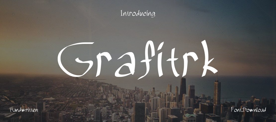 Grafitrk Font