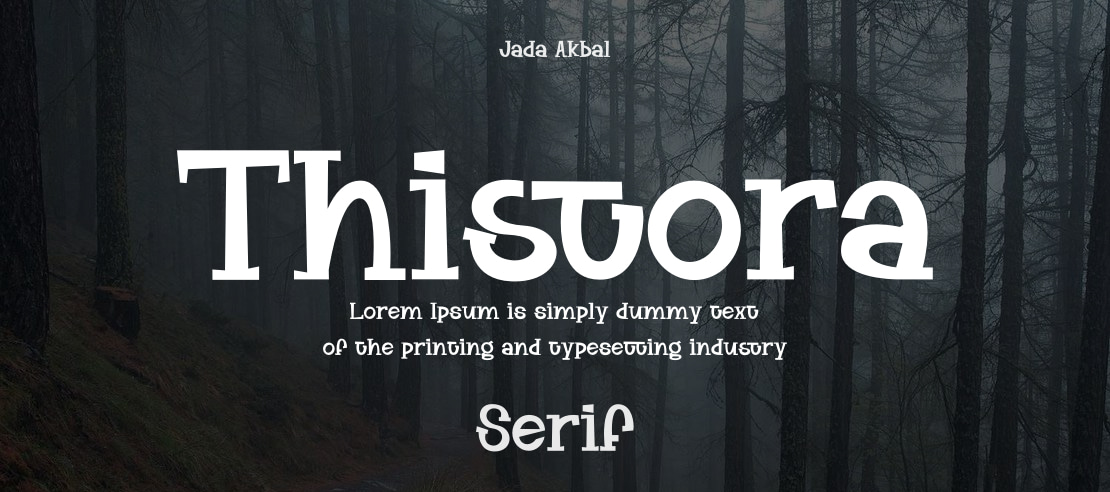 Thistora Font