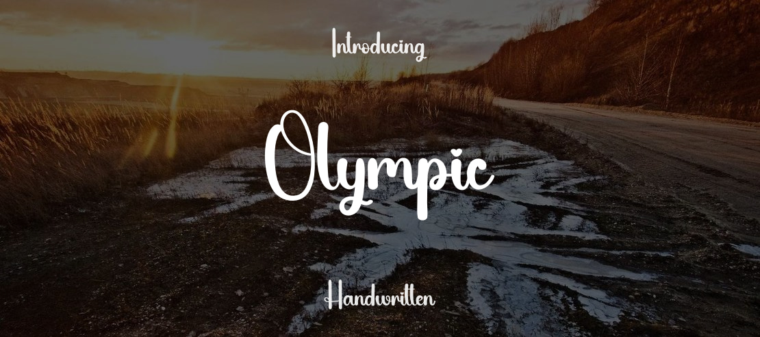 Olympic Font