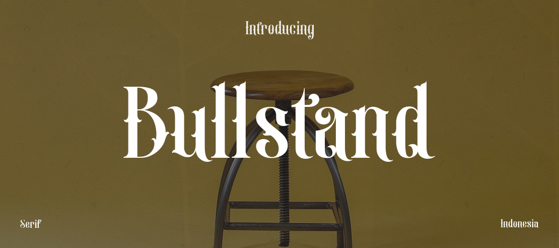 Bullstand Font