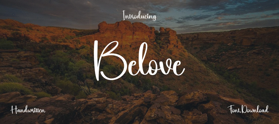 Belove Font