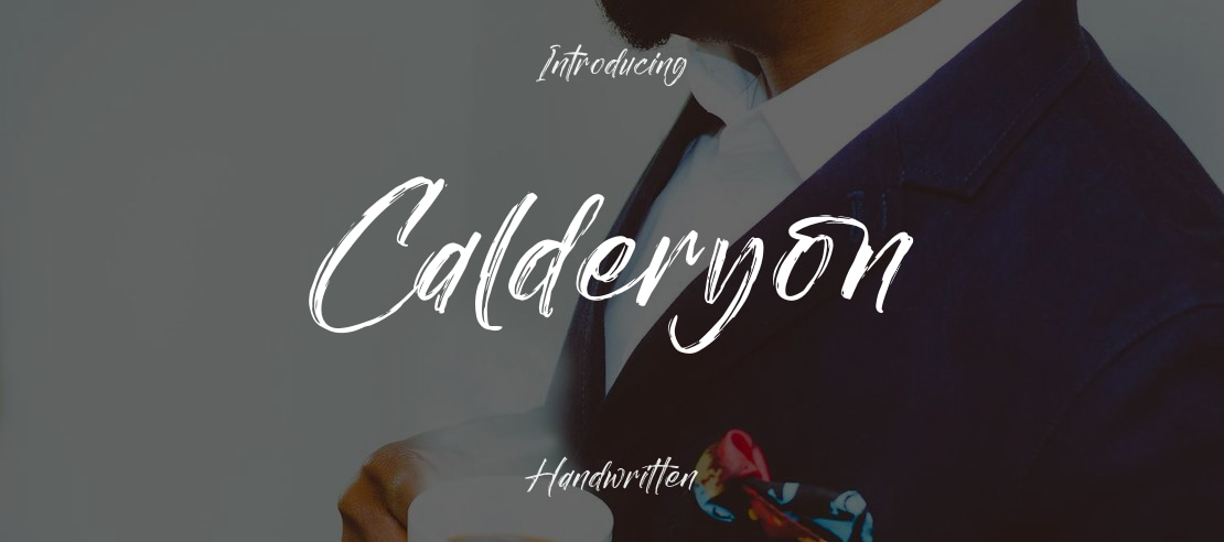Calderyon Font