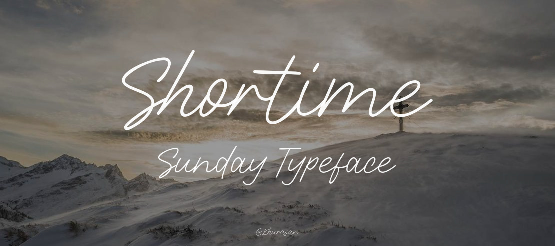 Shortime Sunday Font