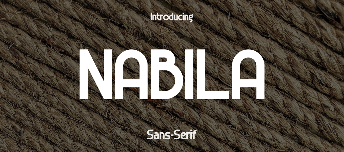 NABILA Font