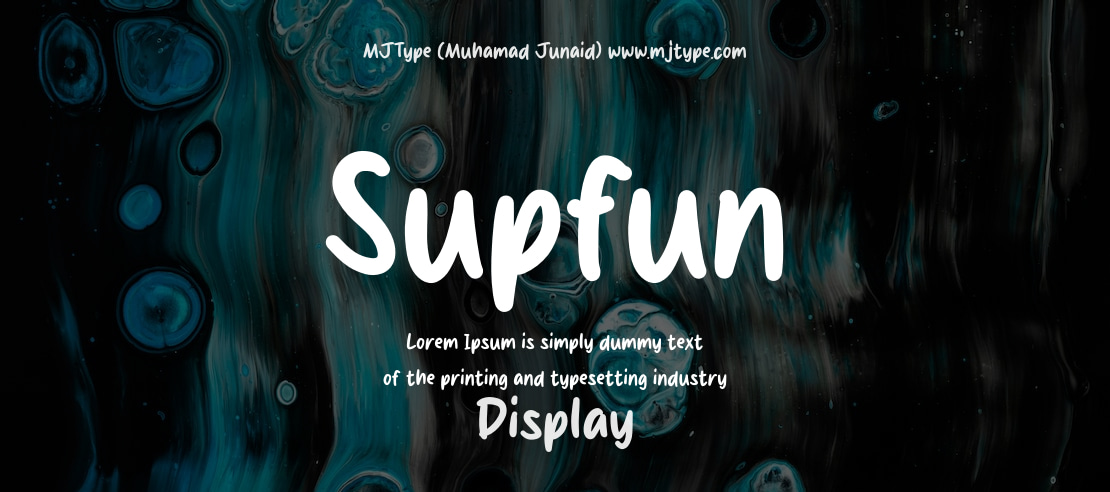 Supfun Font