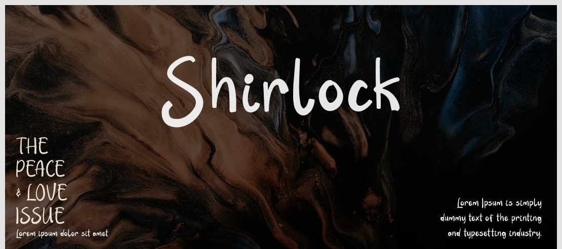 Shirlock Font