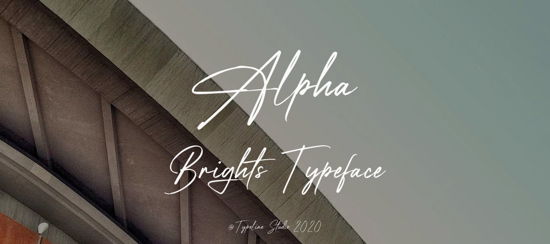 Alpha Brights Font