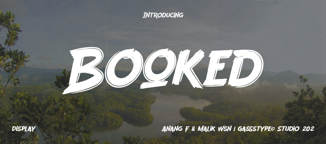 Booked Font