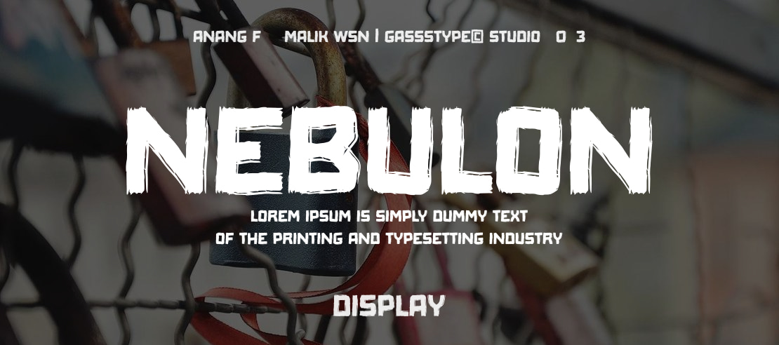 Nebulon Font