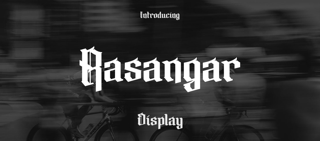 Rasangar Font