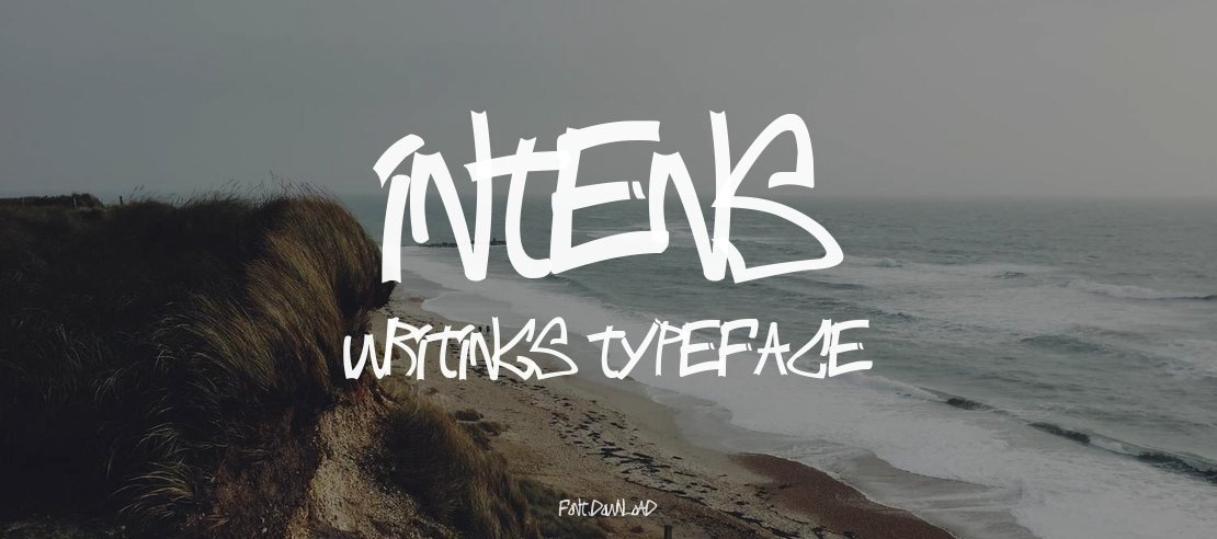 Intens Writings Font