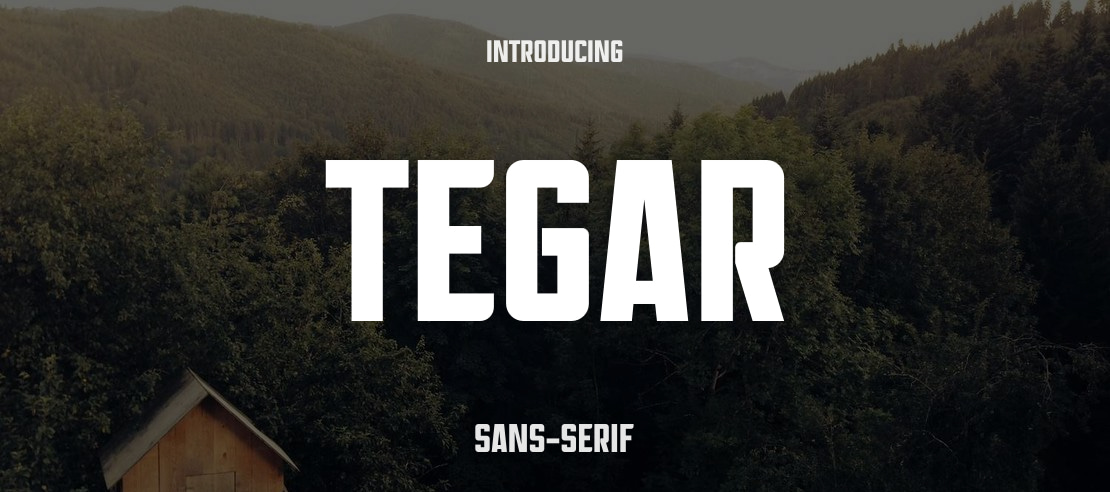 Tegar Font