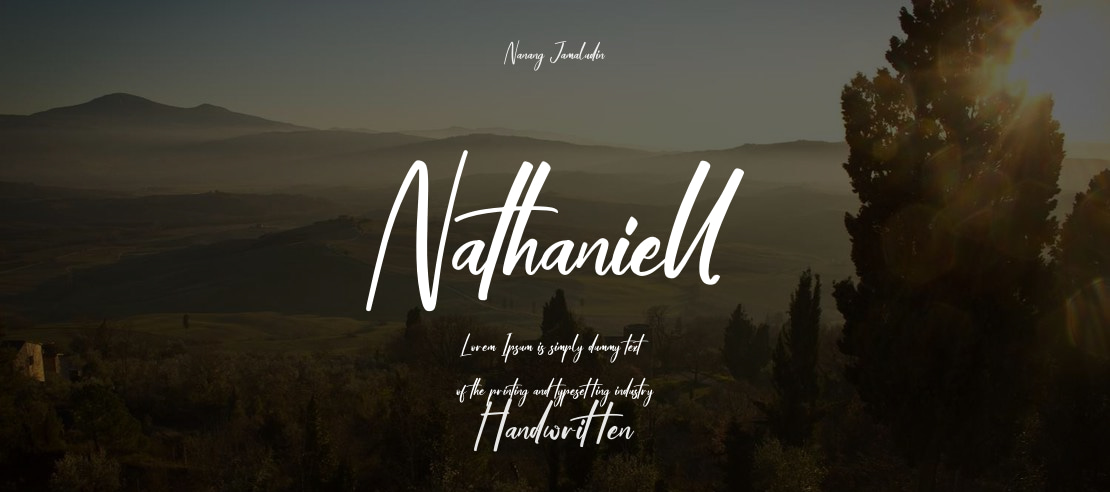 Nathaniell Font