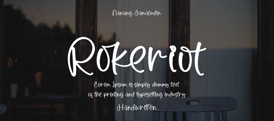 Rokeriot Font