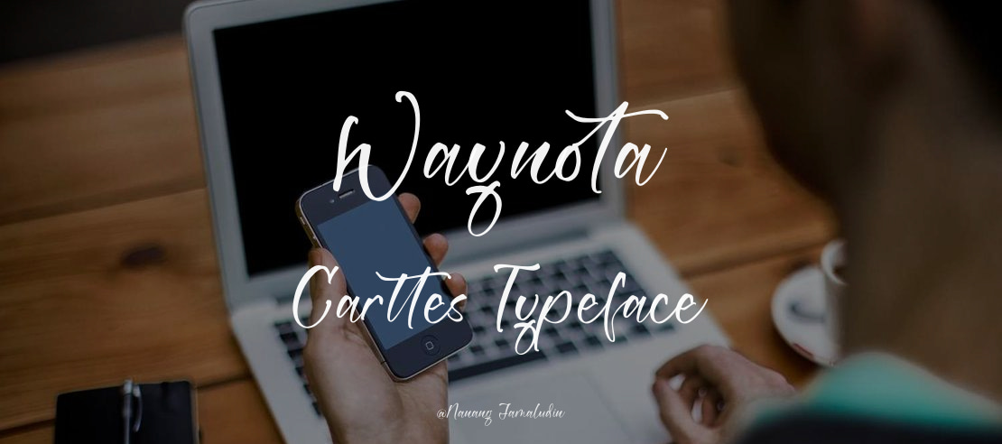 Waynota Carttes Font