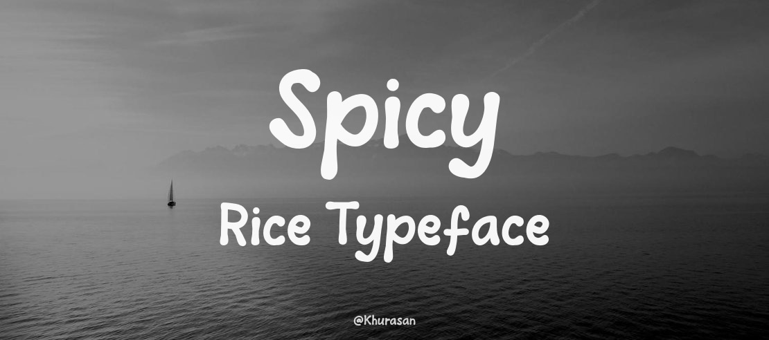 Spicy Rice Font