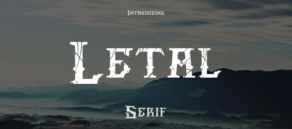 Letal Font