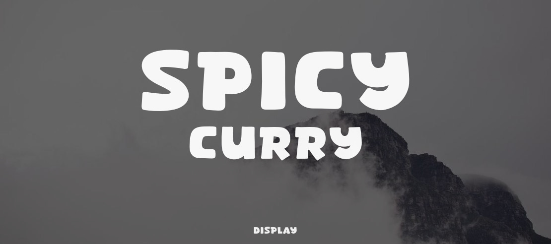 Spicy Curry Font