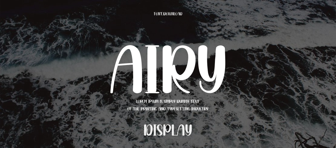 Airy Font