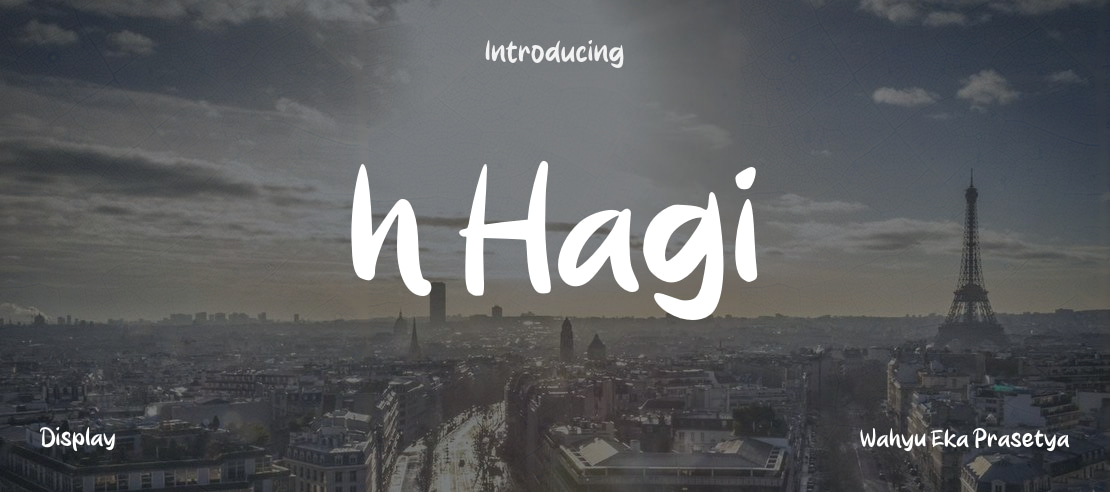 h Hagi Font