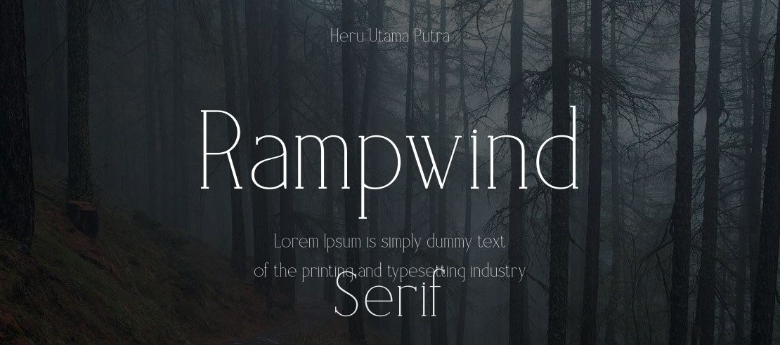 Rampwind Font