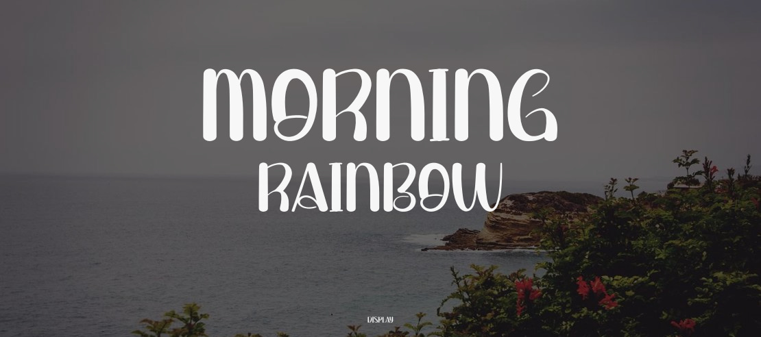 Morning Rainbow Font