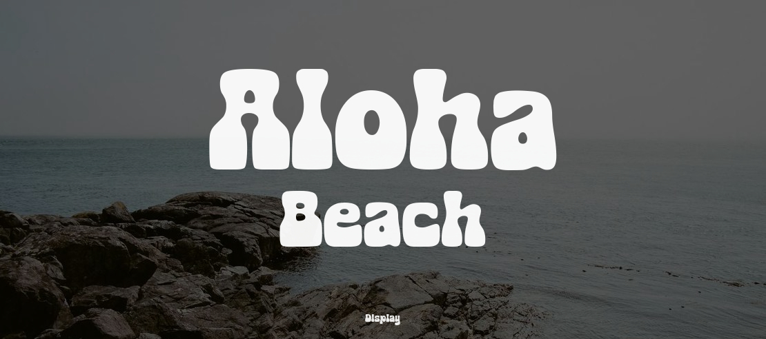Aloha Beach Font