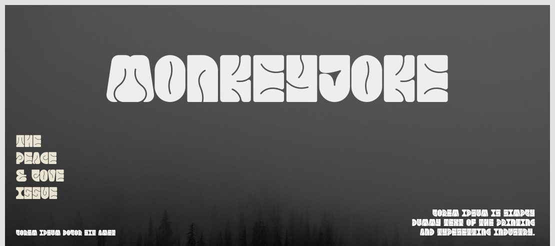 MONKEYJOKE Font