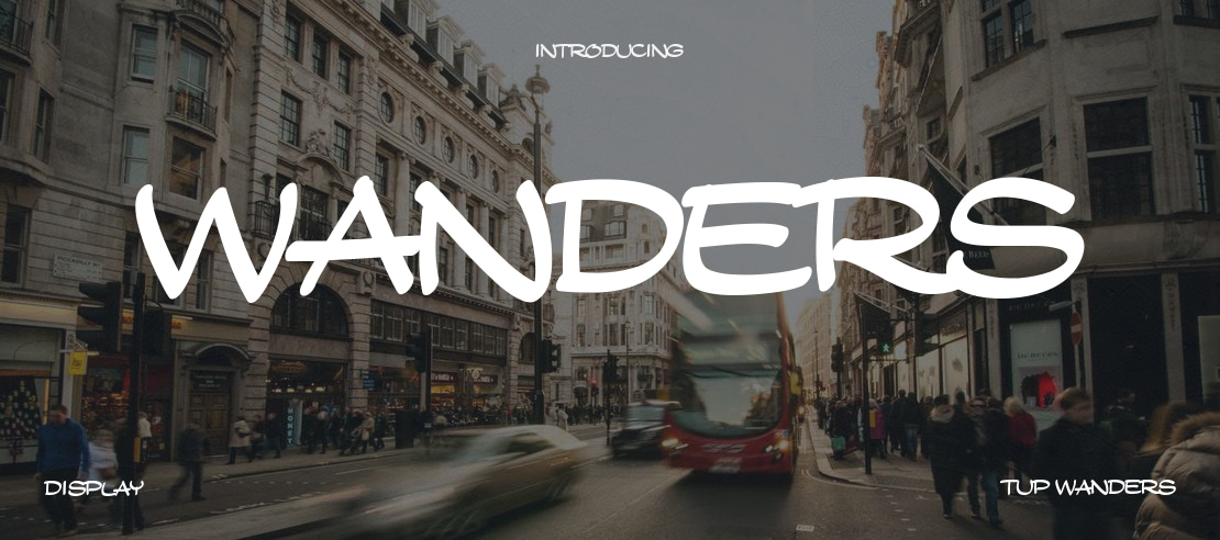 Wanders Font