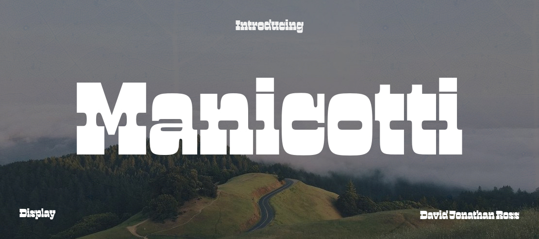 Manicotti Font