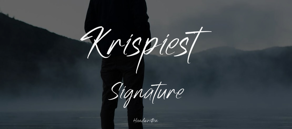 Krispiest Signature Font